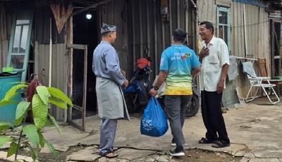 YBM PLN UP3 Tanjungpinang Salurkan Bantuan Nafkah untuk Dhuafa di Tengah Ekonomi Sulit